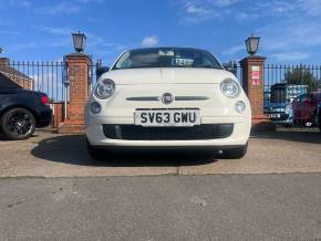 Fiat 500 1.2 Pop 3dr [Start Stop] Hatchback Petrol White at Pip Frear Ltd Car Sales Scunthorpe